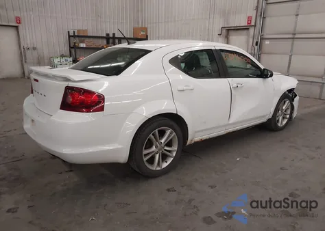 2014 Dodge Avenger Se из США, поврежденный, VIN 1C3CDZAB9EN162259